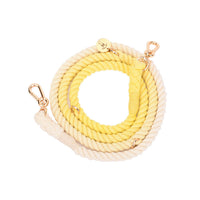 HKM-0644669 Hand-Woven Gradient Color Dog Collar - Cotton Thread, All Seasons, Available in Small, Medium, and Large