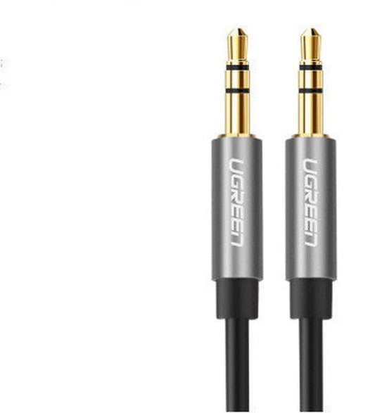 HKM-064723 3.5mm Male to Male Audio Cable for Car and Mobile Devices - Pure Copper, Gold-Plated, Various Lengths Available