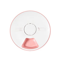 HKM-0648637 Automatic Timed Pet Feeder - Plastic Design in Gray, Green, and Pink