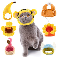 HKM-0649661 Cartoon Pet Headgear for Dogs and Cats - Fun Cross-Dressing Hats in Various Styles