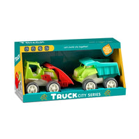 HKM-064979 Kid-Friendly 2-Piece Summer Beach Sand Toy Set for Ages 2 to 4, Includes Bucket and Spade