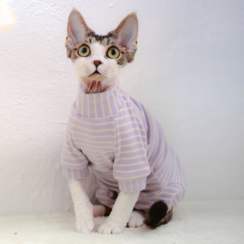 HKM-0649917 Derong Cotton Four-Legged Dog Sweater with Tummy Protection in Multiple Colors