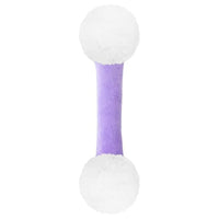 HKM-0652093 Soft Plush Cat Kicker Toys with Catnip for Interactive Play - Set of 5 for Cats