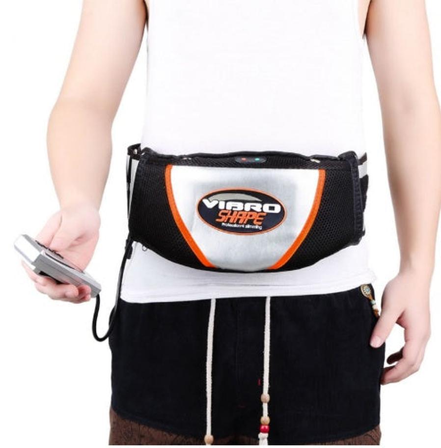 HKM-065235 Vibration and Heating Massage Belt for Fat Reduction and Stress Relief