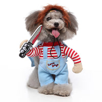 HKM-0654781 Pet Clothing Collection in Various Unique Designs - Available in S, M, L, XL Sizes, Made of Polyester