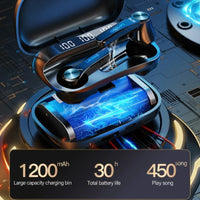 HKM-065491 Wireless Bluetooth 5.0 TWS Earbuds with LED Indicator