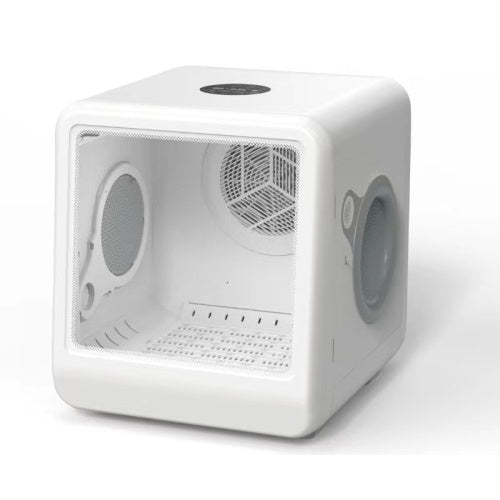 HKM-0656061 Pet Dryer Room with Hot & Cold Air, Automatic 3-Speed Mode, for Cats and Dogs, 32-40°C Temperature Range