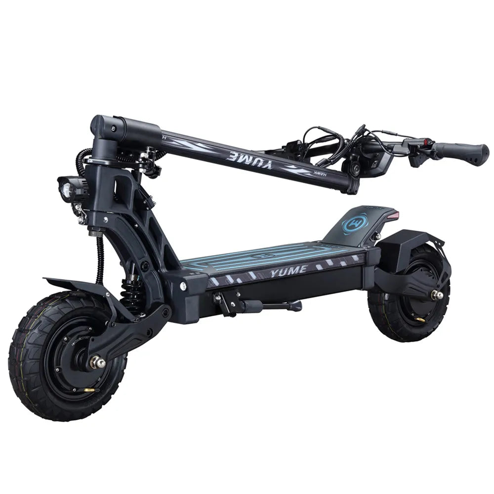 HKM-065683 YUME Hawk Electric Scooter, Foldable, 60V, 15mph Max Speed, 70 km Range, Waterproof, Bluetooth, 250W Motor