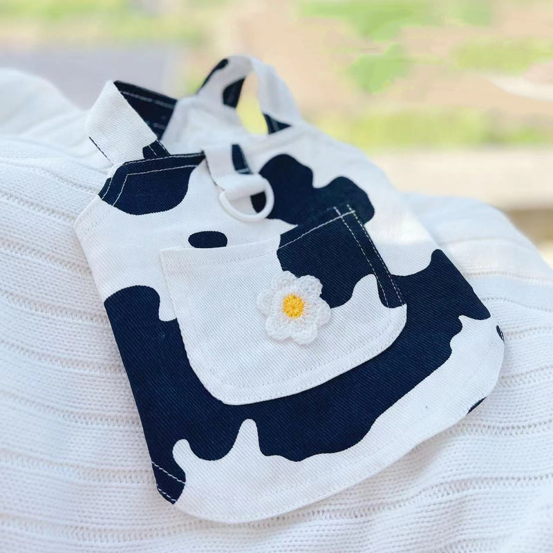 HKM-0656957 Cotton Denim Vest for Pets - Comfortable and Stylish Dog Tank Top