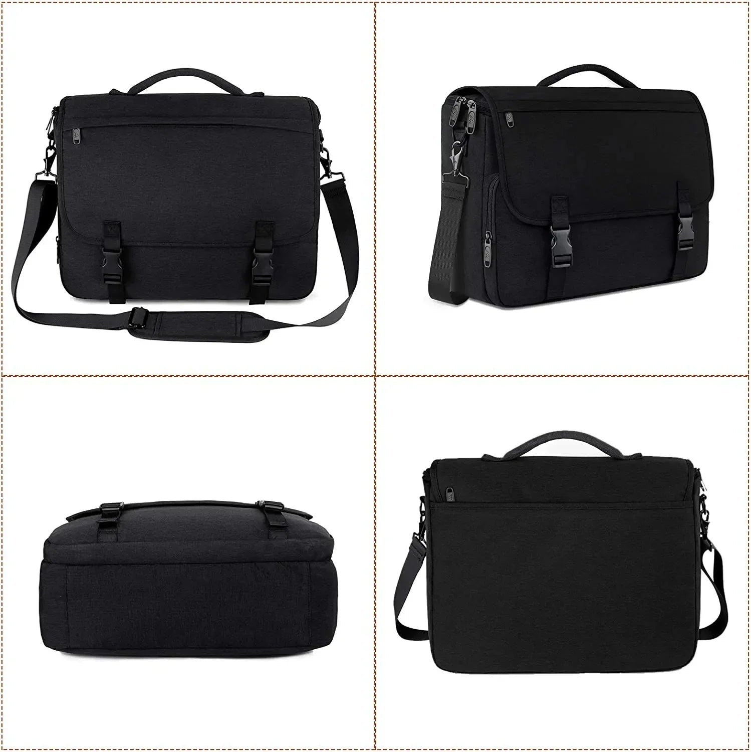 HKM-065875 Large Capacity Waterproof Laptop Tote Bag for Travel and Work