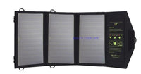HKM-065875 Portable Foldable Dual USB 5V/2.1A Waterproof Solar Panel Charger for Outdoor Use