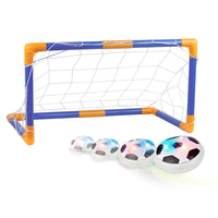 HKM-066131 Portable Electric Indoor Soccer Goal Set with Inflatable Football for Kids