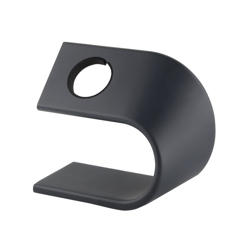 HKM-066195 Aluminum Charging Stand for Apple Watch Series 1-4 in Dark Gray and Silver