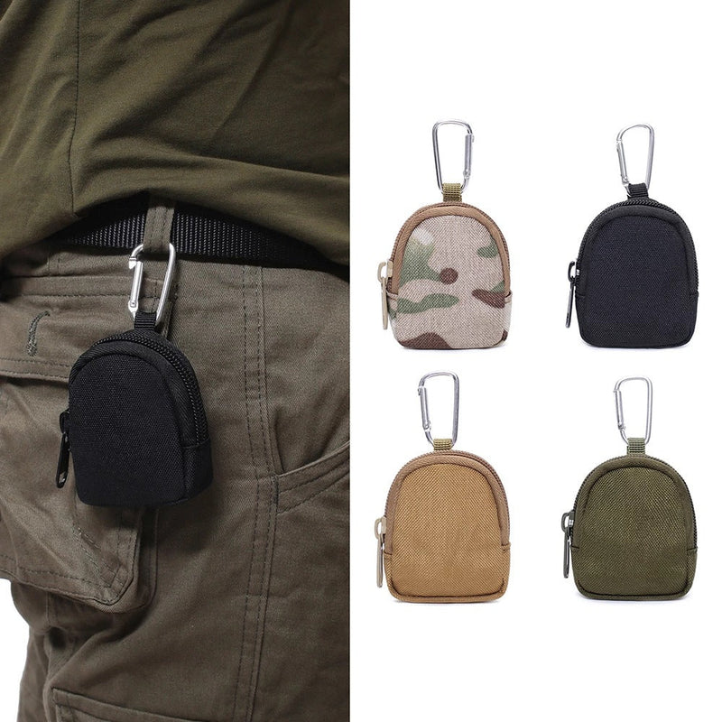HKM-0662589 Portable Tactical Snack Bag for Outdoor Sports - Versatile and Multi-Functional in Black, Mud, Army, or Camouflage