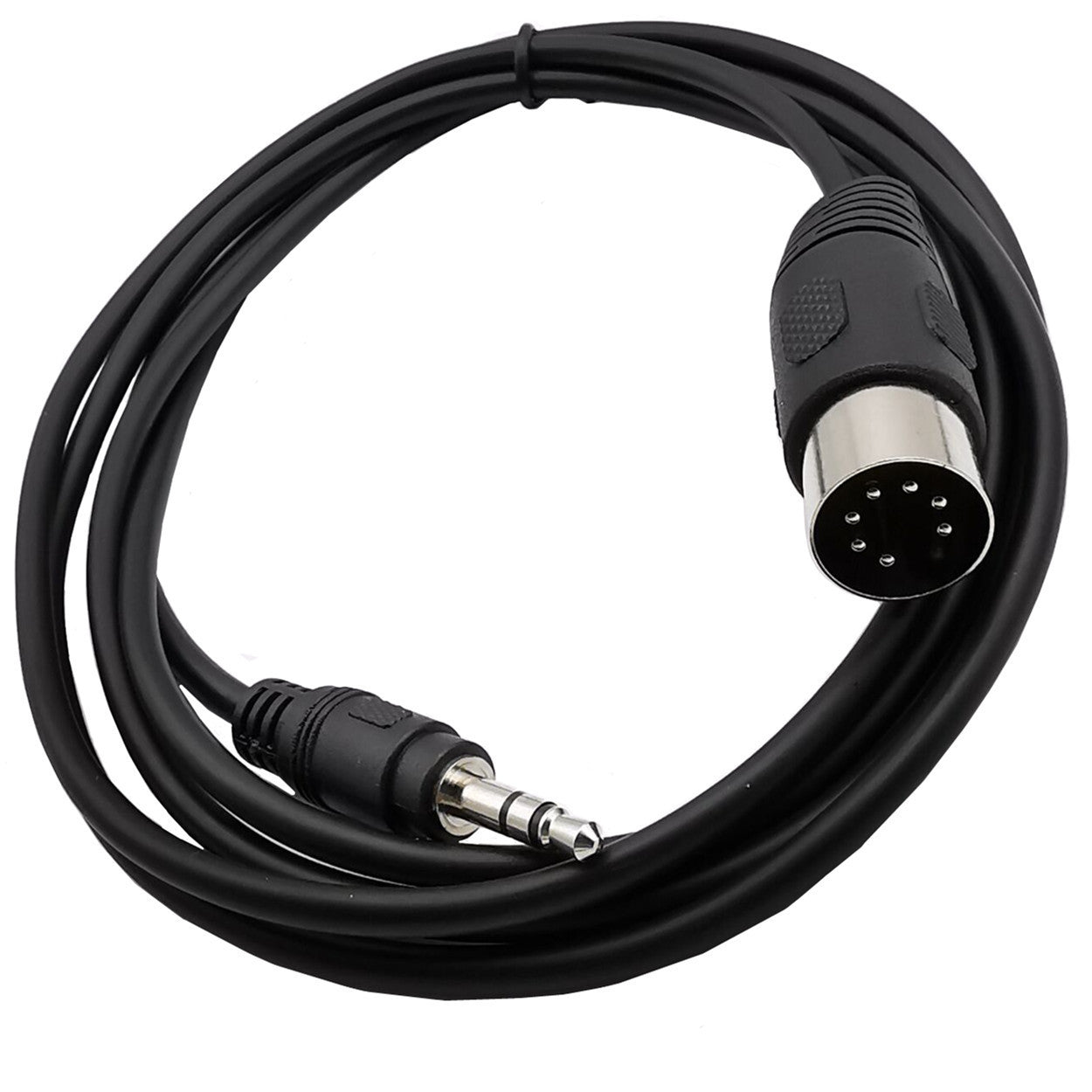 HKM-066323 DIN 7-Pin Audio and Video Adapter Cable to 3.5mm for Computers, TVs, Mobile Phones, and MP3s