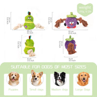 HKM-0663613 Interactive Plush Rope Knot Dog Toy for Tug of War and Dental Care