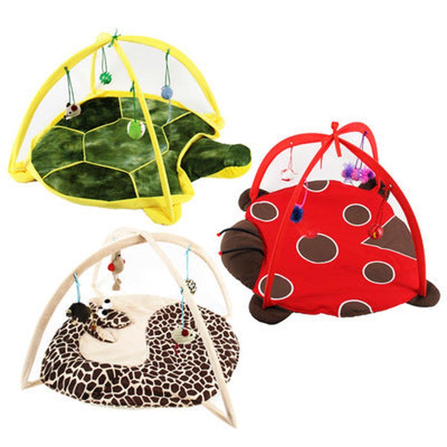 HKM-066515 Cozy Canvas Cat Play Bed for Comfortable Indoor Fun