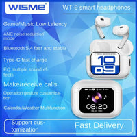 HKM-066643 Cross-Border Smart TWS Wireless Bluetooth Earbuds with ANC Noise Cancellation and Low Latency Sound Control