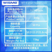 HKM-066643 Cross-Border Smart TWS Wireless Bluetooth Earbuds with ANC Noise Cancellation and Low Latency Sound Control