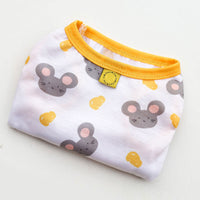 HKM-0666685 Lightweight Summer Vest for Small Dogs with Adorable Squirrel and Bear Designs