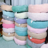 HKM-0667965 Small and Medium Random Color Dog Mat with Soft Cloth Material - Pet Bed Pad for Dogs