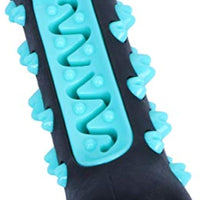 HKM-0669373 Natural Rubber Dog Toothbrush Chew Toy for Dental Cleaning and Teething Relief