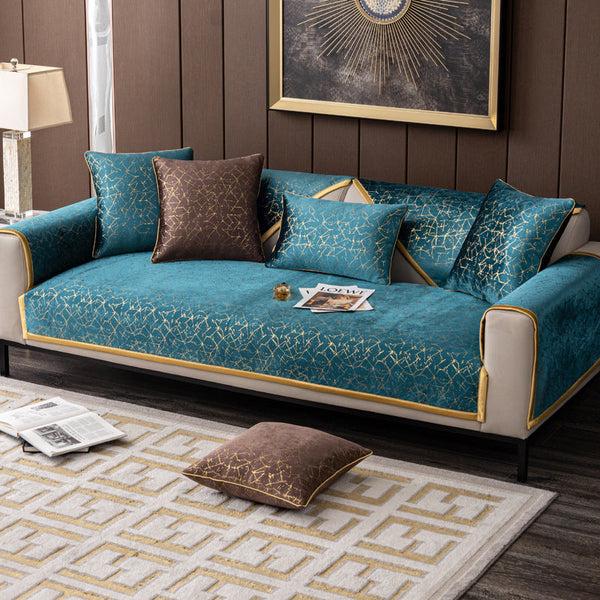 HKM-066963 Chenille Sofa Cushion in Elegant Colors and Multiple Sizes