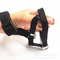 HKM-0671677 Adjustable Nylon Anti-Bite Dog Mouth Cover - Breathable Mask Available in Multiple Sizes