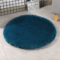 HKM-0671933 Medium Dog Winter Warm Pet Blanket - PV Velvet Round Dog Pad in Various Colors and Sizes