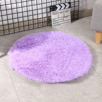 HKM-0671933 Medium Dog Winter Warm Pet Blanket - PV Velvet Round Dog Pad in Various Colors and Sizes
