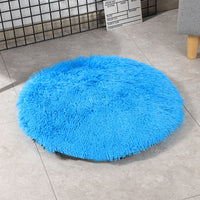 HKM-0671933 Medium Dog Winter Warm Pet Blanket - PV Velvet Round Dog Pad in Various Colors and Sizes