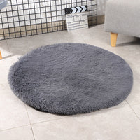 HKM-0671933 Medium Dog Winter Warm Pet Blanket - PV Velvet Round Dog Pad in Various Colors and Sizes