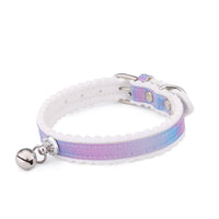 HKM-0673853 Gradient Color Cat Collar with Bell - Adjustable PU Material, Suitable for All Seasons