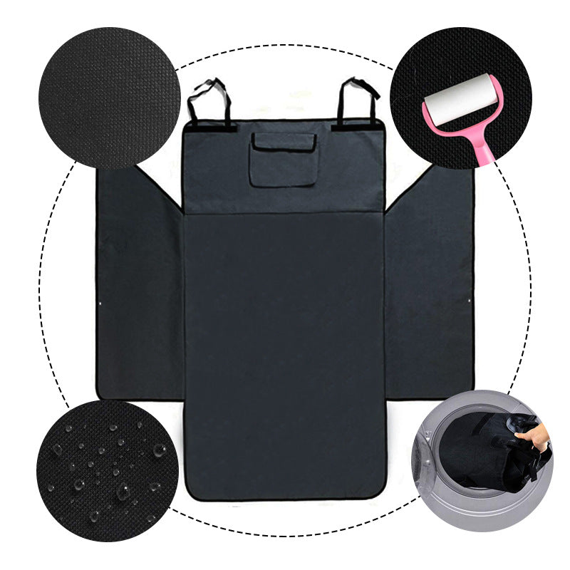 HKM-0676669 Waterproof Vehicle-Mounted Pet Mat Made from 600D Oxford Cloth, Size Options Available