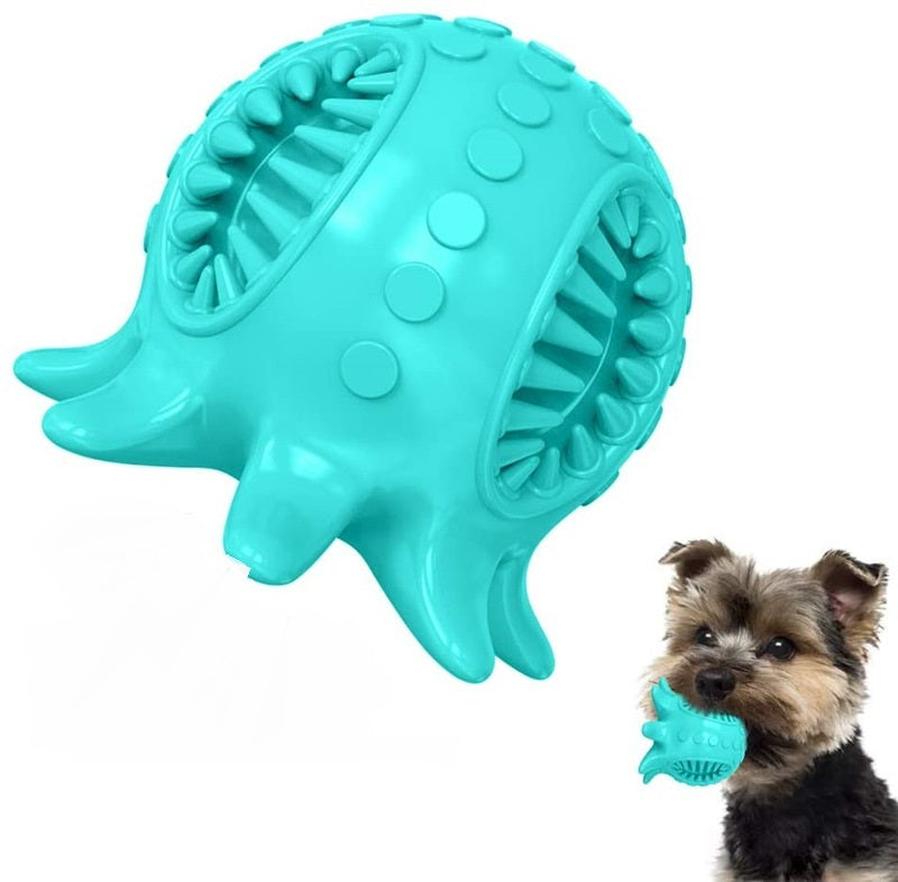 HKM-067667 Octopus-Shaped Teeth-Cleaning Chew Toy for Dogs
