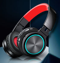 HKM-067667 Wireless Bluetooth Folding Headset with 3.5mm Plug and 40mm Driver - High Sensitivity and Distortion Rate of 1%