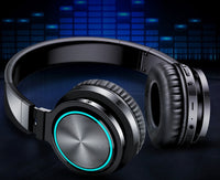HKM-067667 Wireless Bluetooth Folding Headset with 3.5mm Plug and 40mm Driver - High Sensitivity and Distortion Rate of 1%