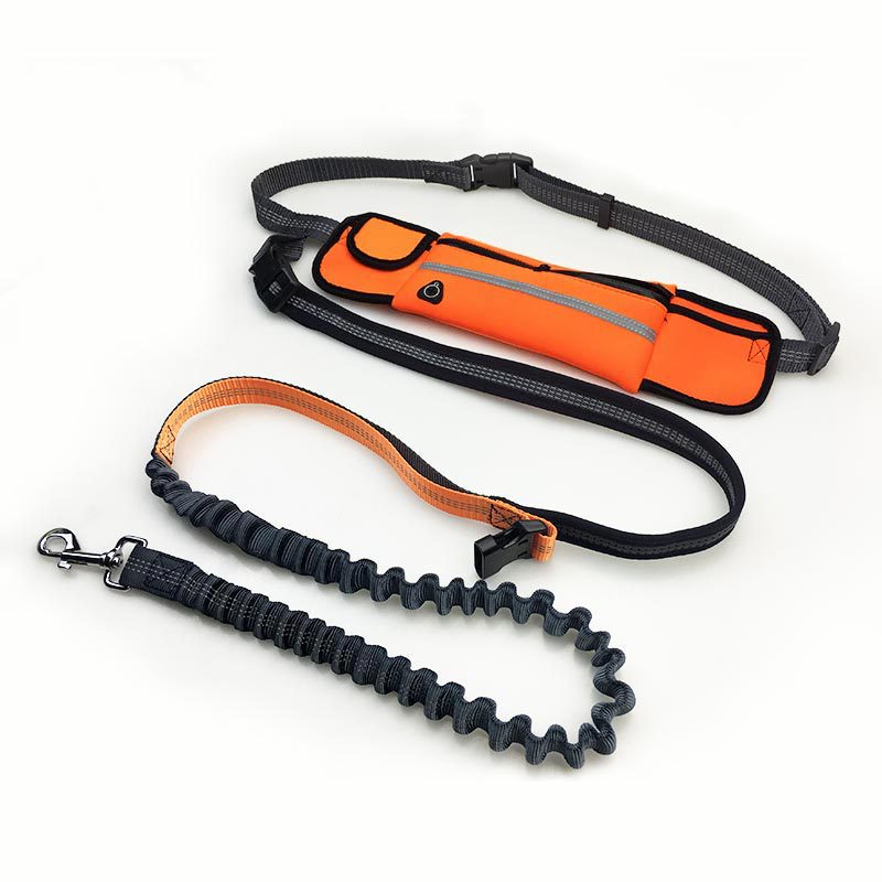 HKM-0677437 Waterproof Sports Running Waist Bag with Leash - Durable Polyester, Multiple Color Options
