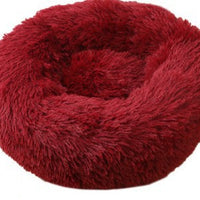 HKM-0677693 Plush Round Pet Nest for Cats and Dogs in Various Colors and Sizes