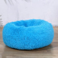 HKM-0677693 Plush Round Pet Nest for Cats and Dogs in Various Colors and Sizes