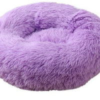 HKM-0677693 Plush Round Pet Nest for Cats and Dogs in Various Colors and Sizes