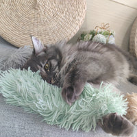HKM-0678461 Cat Self-Hi Plush Toy with Catnip and Bite-Resistant Material - Multiple Colors Available, 30cm Long