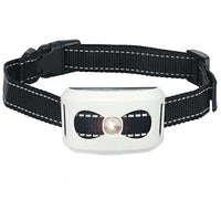 HKM-0679613 Dog Bark Control Vibration and Shock Collar, X-Shaped Yellow & 8-Shaped White
