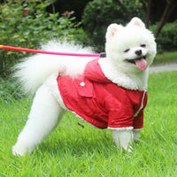 HKM-0679997 Cozy Polyester Padded Dog Jacket for Warmth and Comfort