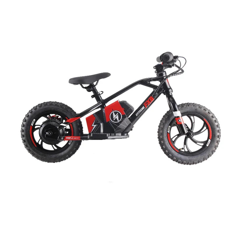 HKM-068051 36V 5AH Electric Balance Bike for Kids with 3-Speed Gears and Disc Brake