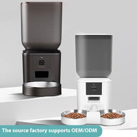 HKM-0681405 Intelligent Automatic Pet Feeder with Remote Video and Large Capacity for Dogs and Cats