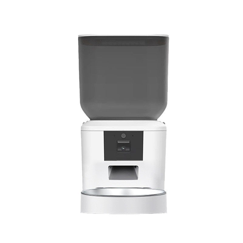 HKM-0681405 Intelligent Automatic Pet Feeder with Remote Video and Large Capacity for Dogs and Cats