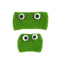 HKM-0682429 Frog Woolen Hat for Kittens and Puppies - Cartoon Cross-Dressing Headgear