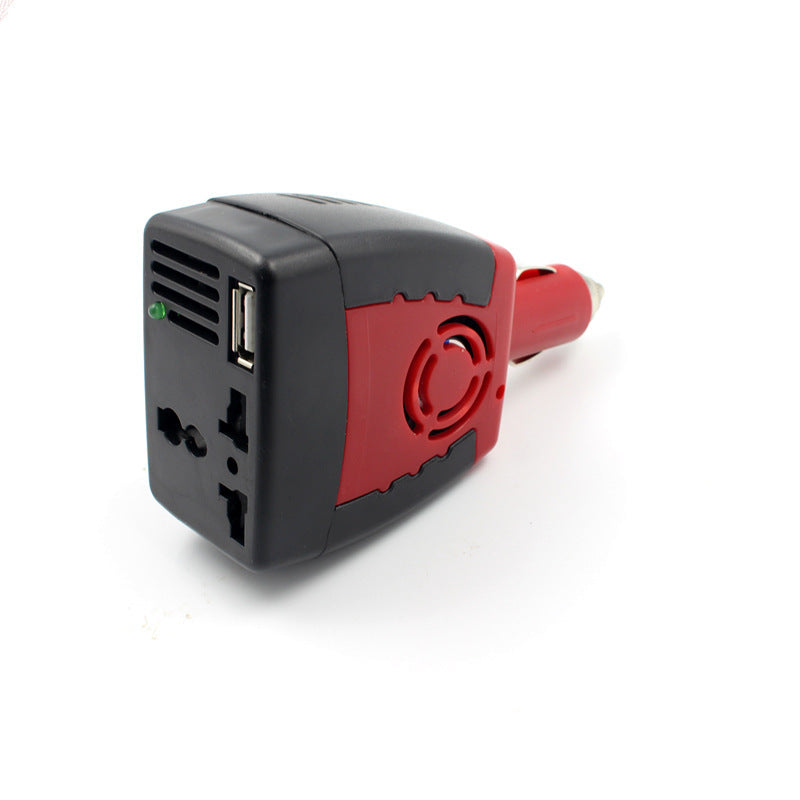 HKM-068307 150W 12V DC to 110V AC Power Inverter with USB Output