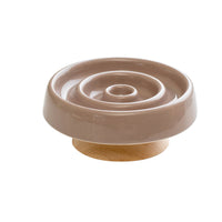 HKM-0684861 Ceramic Slow Feeder Dog and Cat Food Bowl for Anti-Gulping and Puzzle Feeding